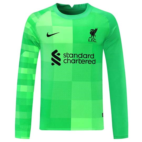 Thailand Trikot Liverpool Torwart ML 2021-22 Grün